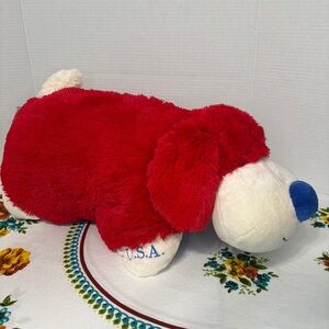Pillow Pets Limited Edition 2010 USA Decorative Dog Pillow Flag Motif